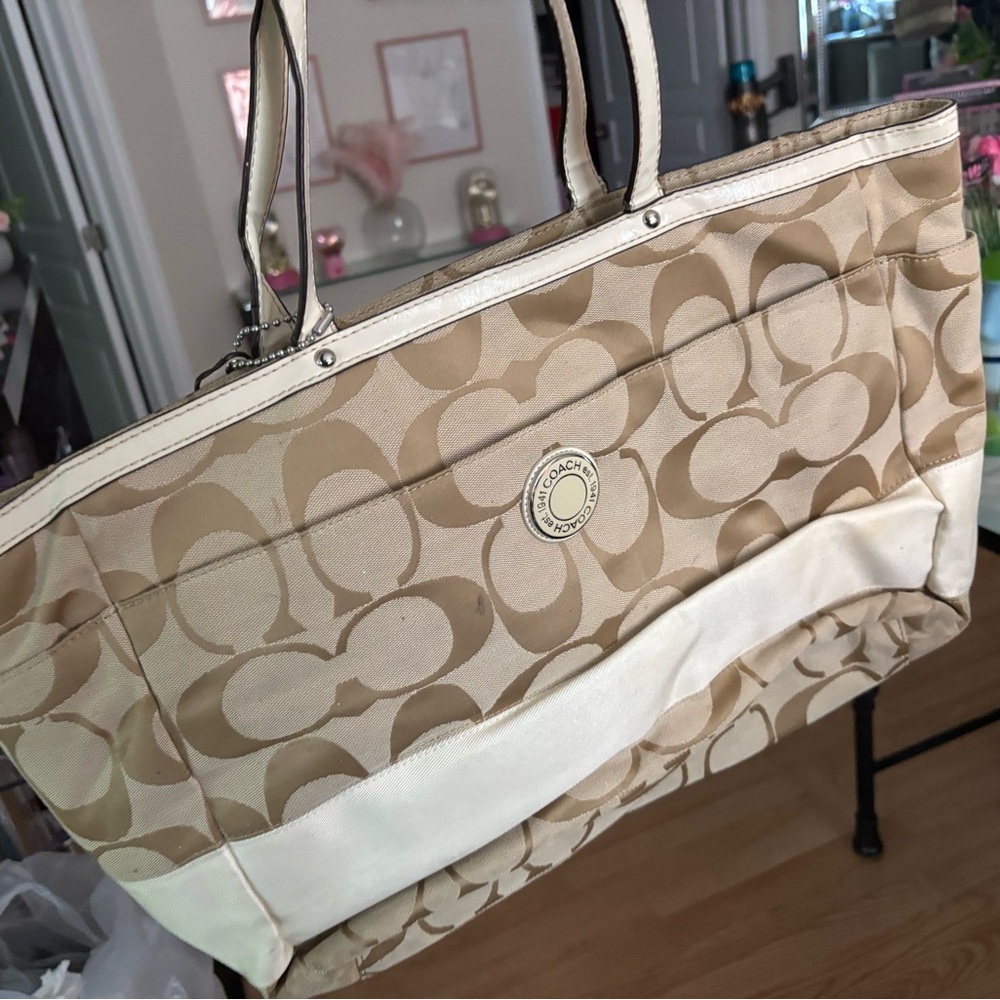 COACH diaper bag